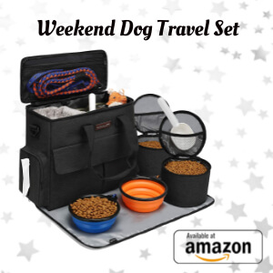 Weekend Dog Travel Set